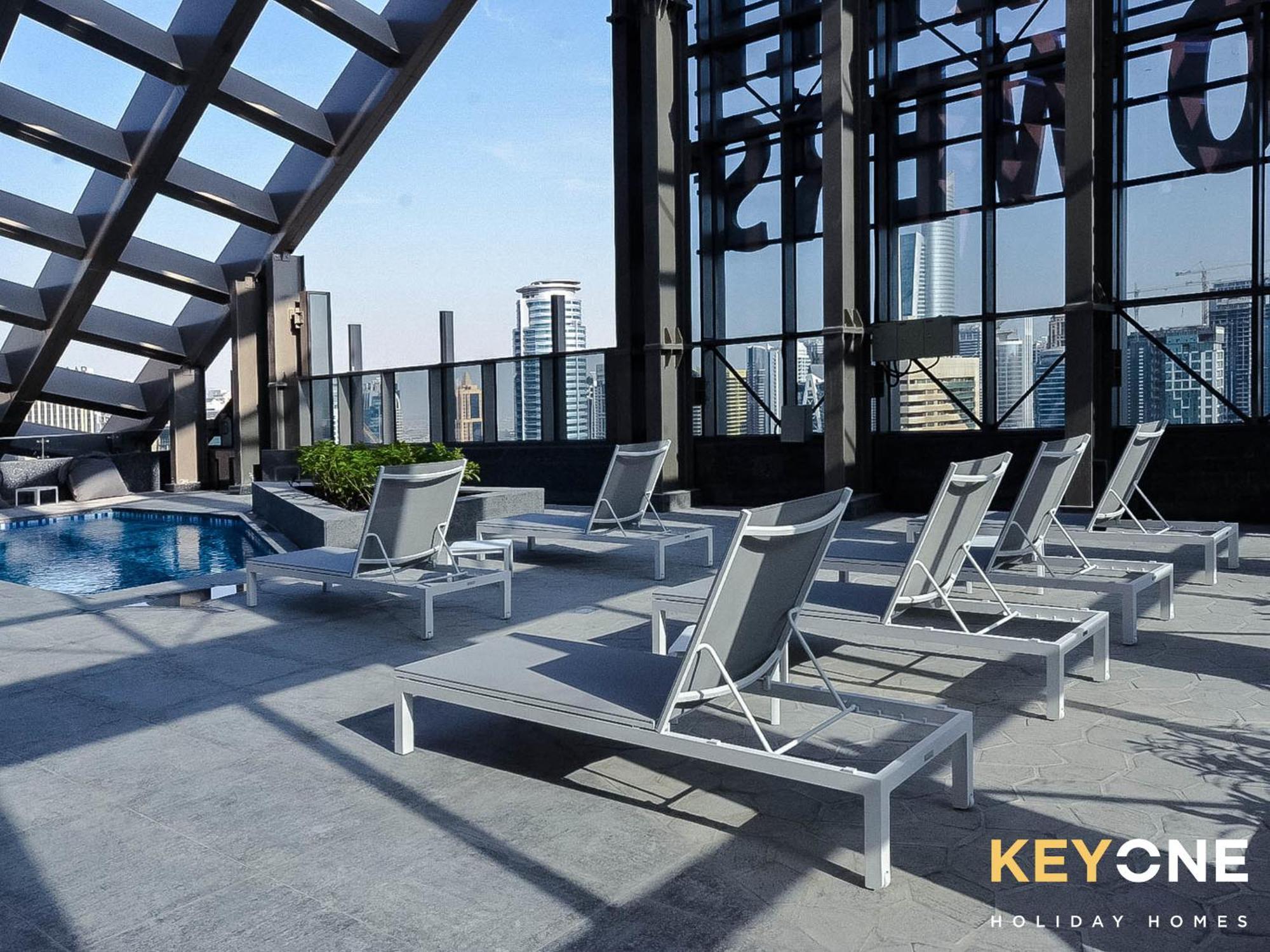 Sophisticated One Bedroom With Full Marina View Dubai Dış mekan fotoğraf